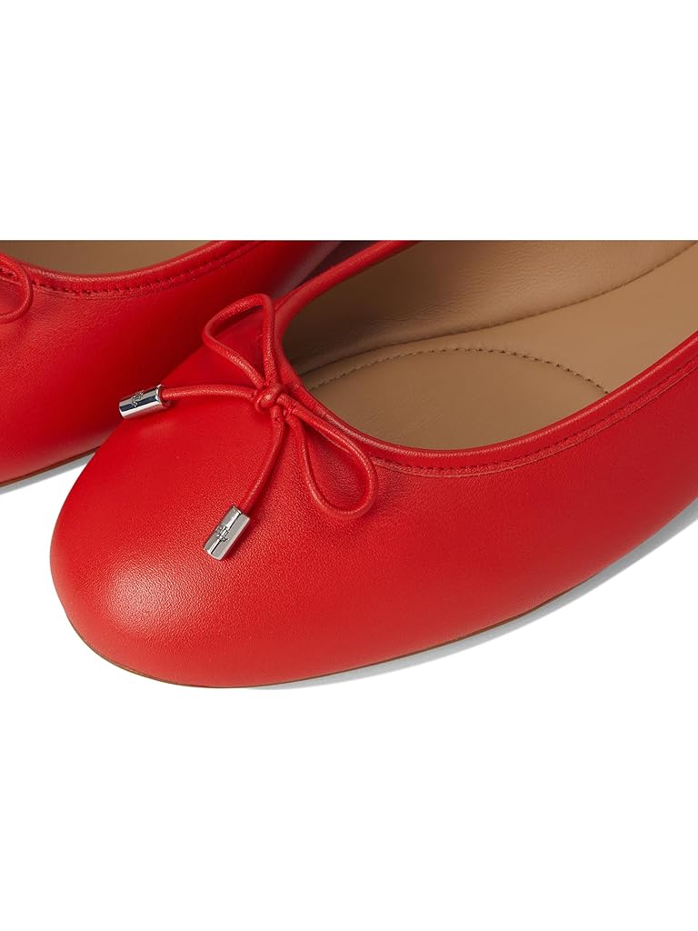 バレエ Ralph Lauren Ballerinas Leather Lauren Ralph Lauren Leather Ballerina Shoes | Brown | FARFETCH